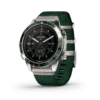 garmin marq golfer (gen 2) amoled 46 mm grün – tool watch / titan & nylonarmband