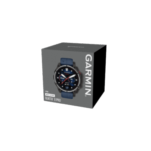 garmin quatix 8 pro amoled 47 mm saphir titan – gps marine smartwatch / silikonarmband