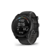 garmin tactix 8 amoled 47 mm schwarz – taktische gps smartwatch / silikonarmband