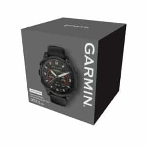 garmin tactix 8 amoled 47 mm schwarz – taktische gps smartwatch / silikonarmband