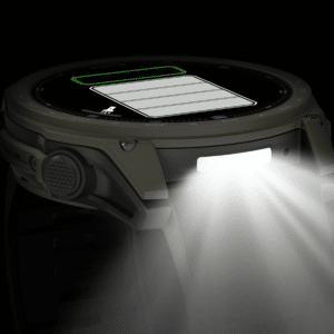 garmin tactix 8 amoled 51 mm olivgrün cerakote – taktische gps smartwatch / silikonarmband