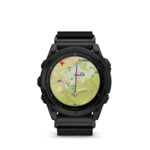 garmin tactix 8 amoled 51 mm schwarz – taktische gps smartwatch / silikonarmband