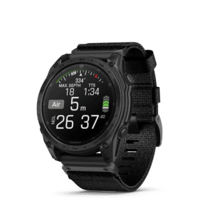 garmin tactix 8 amoled 51 mm schwarz – taktische gps smartwatch / silikonarmband