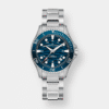hamilton khaki navy scuba automatik blau 40mm edelstahl