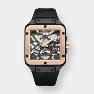 kenneth cole gotham skeleton automatik schwarz 42mm