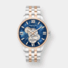 kenneth cole open heart automatik bicolor 43mm edelstahl