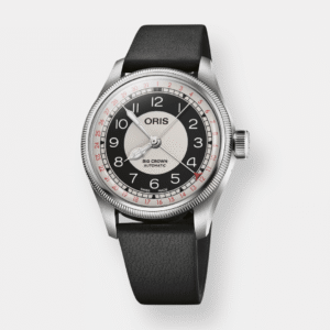 Oris Big Crown Pointer Date Bullseye Automatik - 38mm Leder