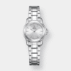 swiss military by chrono quarz silber 27mm edelstahl