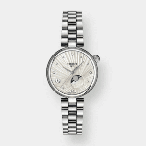 tissot desir moonphase quarz silber 29.5mm diamanten