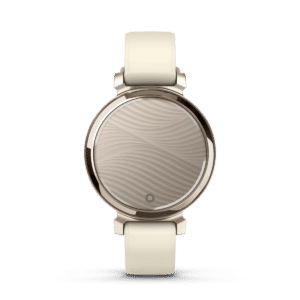 titel garmin lily 2 35 mm kokosnuss / cremegold – fitness smartwatch / silikonarmband