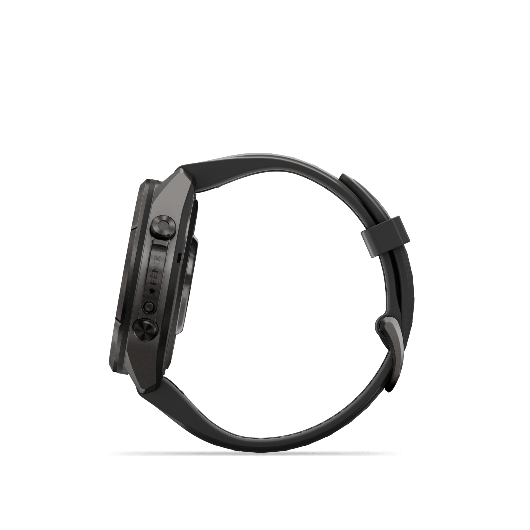 Garmin fenix 9 Pro inReach AMOLED Schwarz Kieselgrau Carbongrau DLC Titan 43mm – Hybrid-GPS-Outdoor-Smartwatch / Silikonarmband – Bild 3