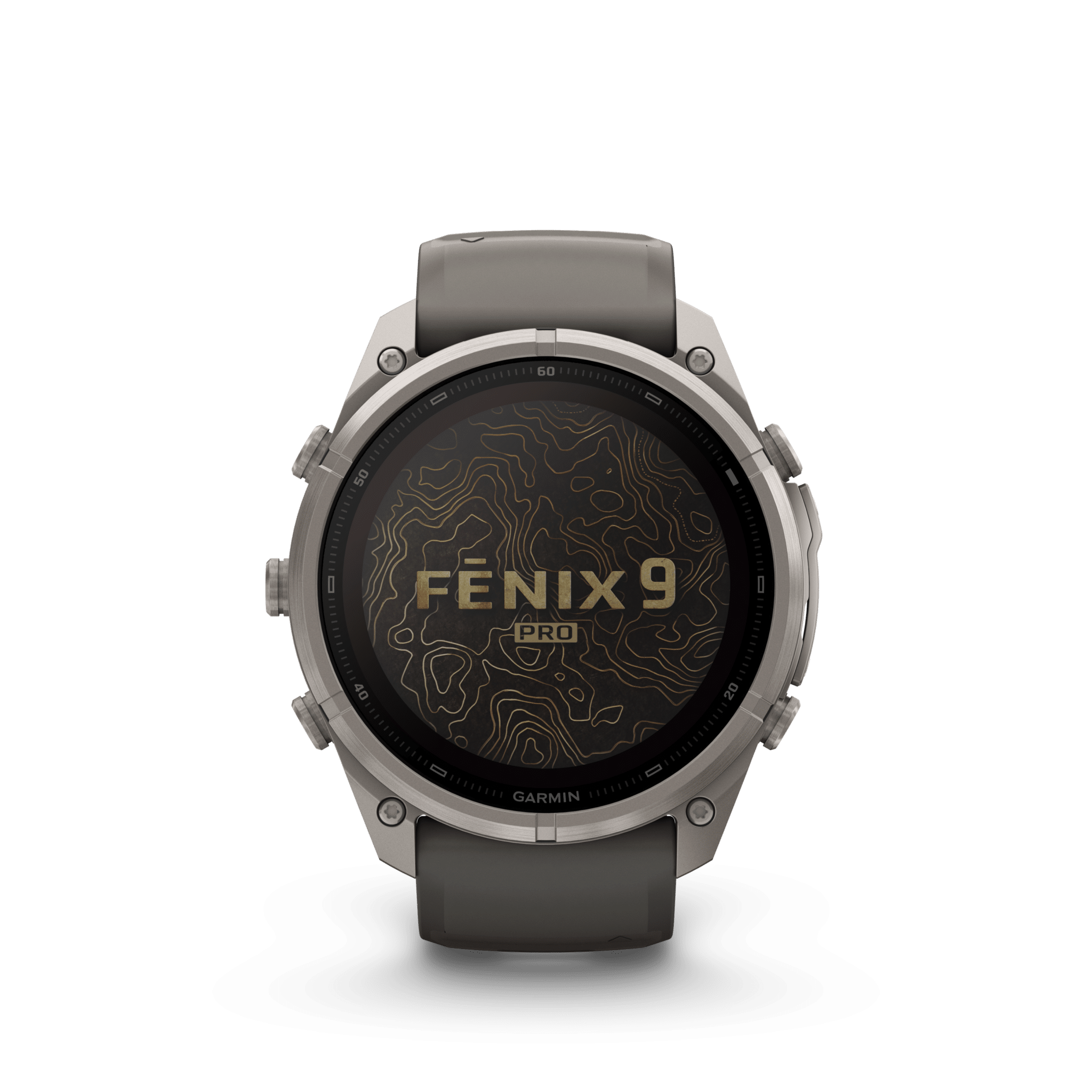 Garmin fenix 9 Pro inReach Solar Kieselgrau Titan 51mm – Hybrid-GPS-Outdoor-Smartwatch / Silikonarmband – Bild 4