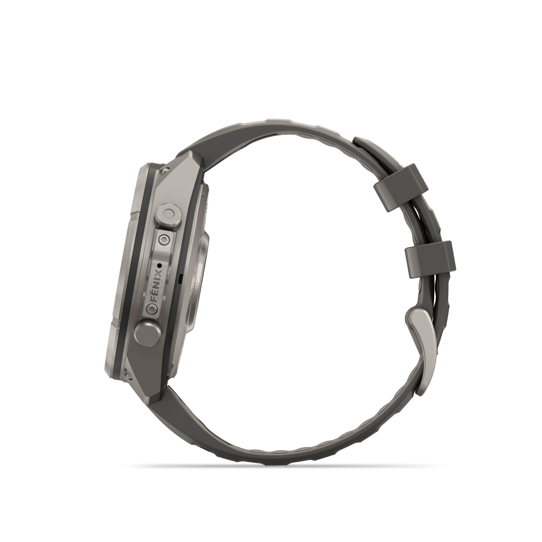 Garmin fenix 9 Pro inReach Solar Kieselgrau Titan 47mm – Hybrid-GPS-Outdoor-Smartwatch / Silikonarmband – Bild 4